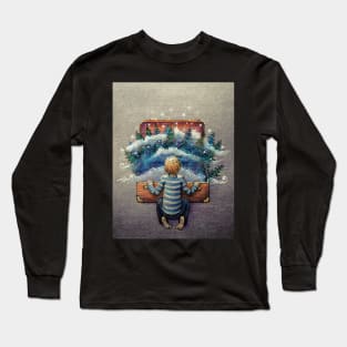 Suitcase Forest Long Sleeve T-Shirt